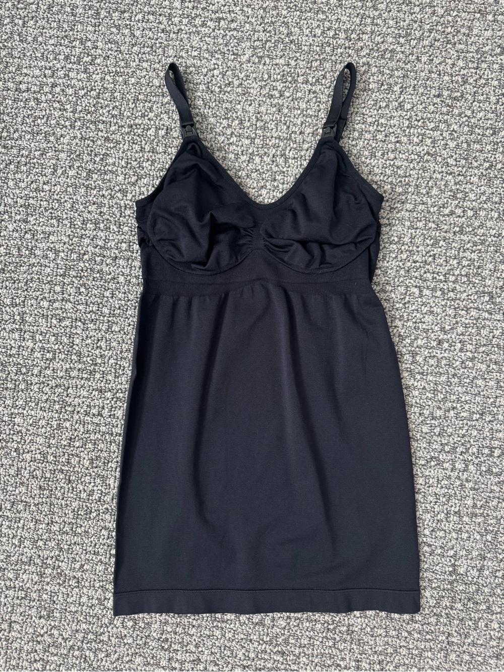 Kindred Bravely Black Nursing Tank
